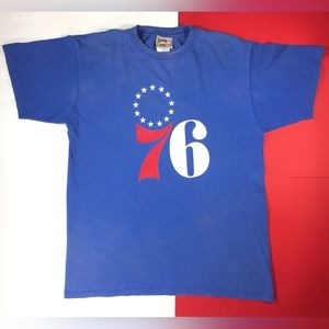Hardwood Classics NBA Philadelphia 76ers T Shirt XL Vintage Iverson Era